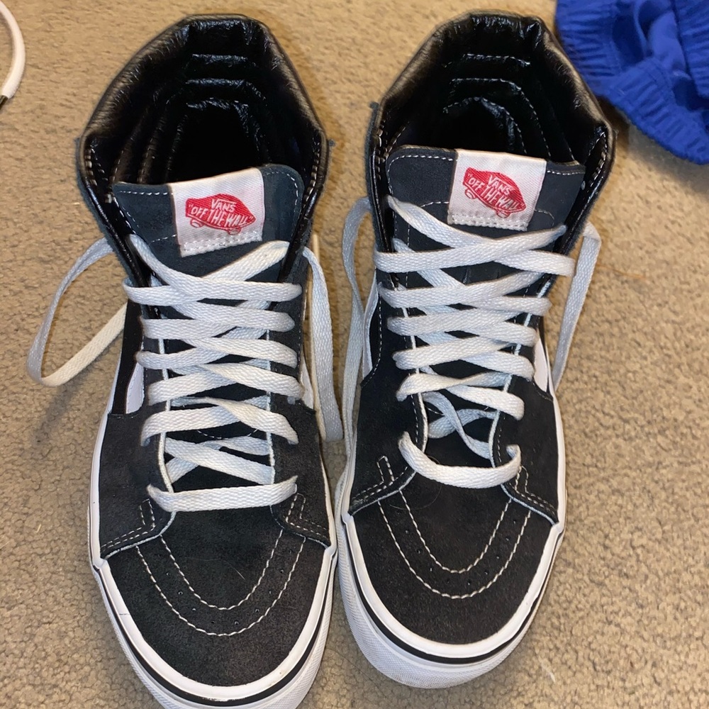 Black Vans High Tops